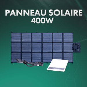 Panneau solaire YZYWATT  pliant cadré 400W